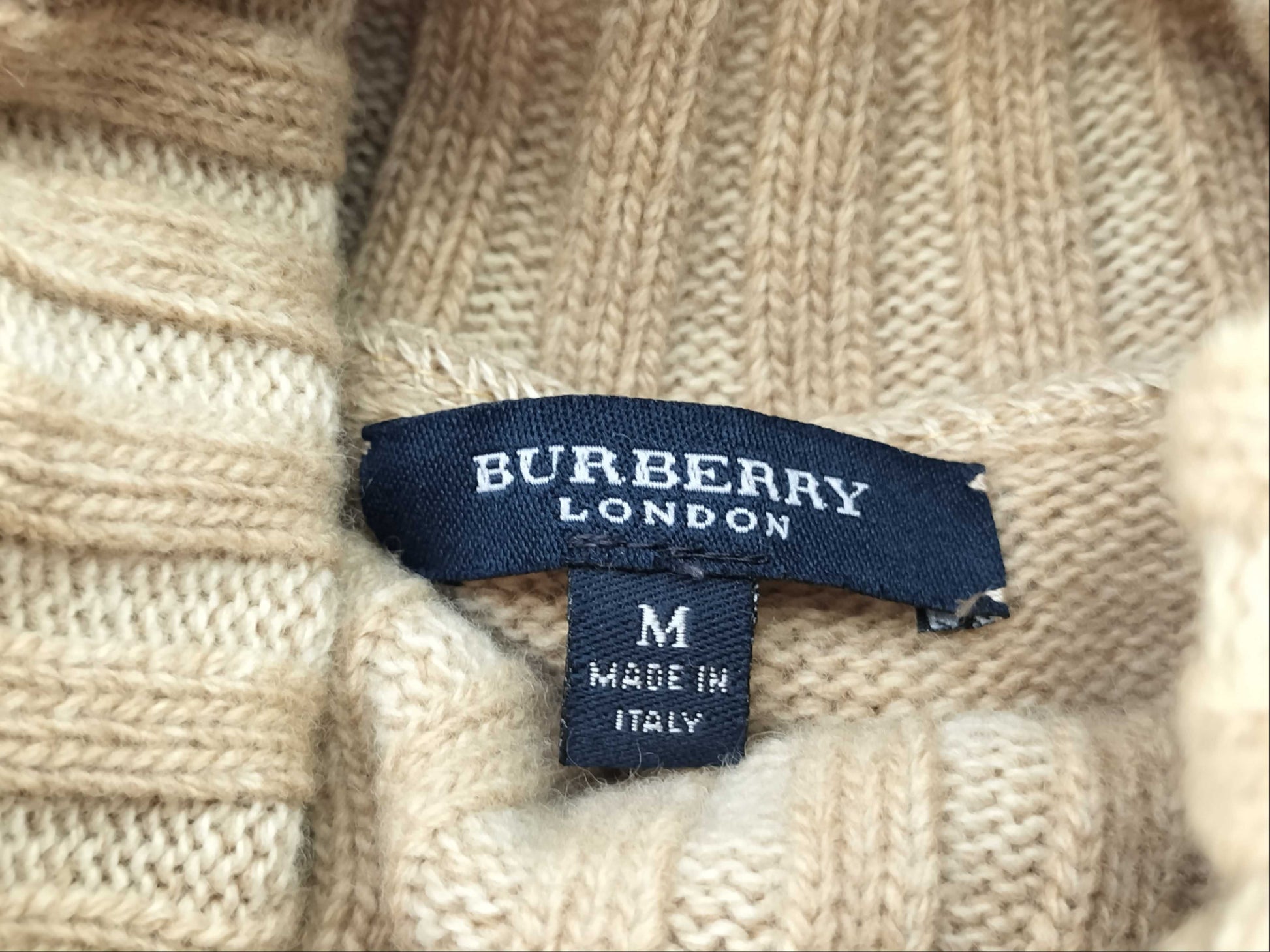 BURBERRY Knit Gigacheck Top