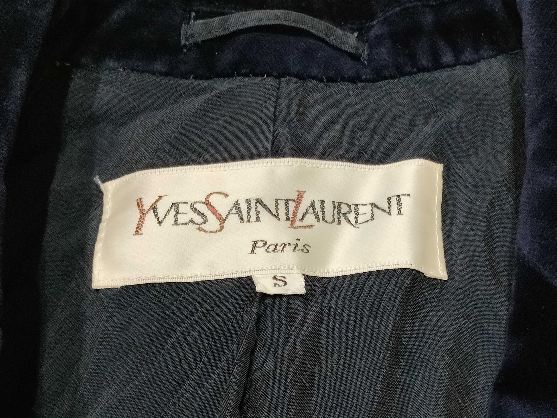 SAINT LAURENT Saint Laurent Velour Jacket Jacket