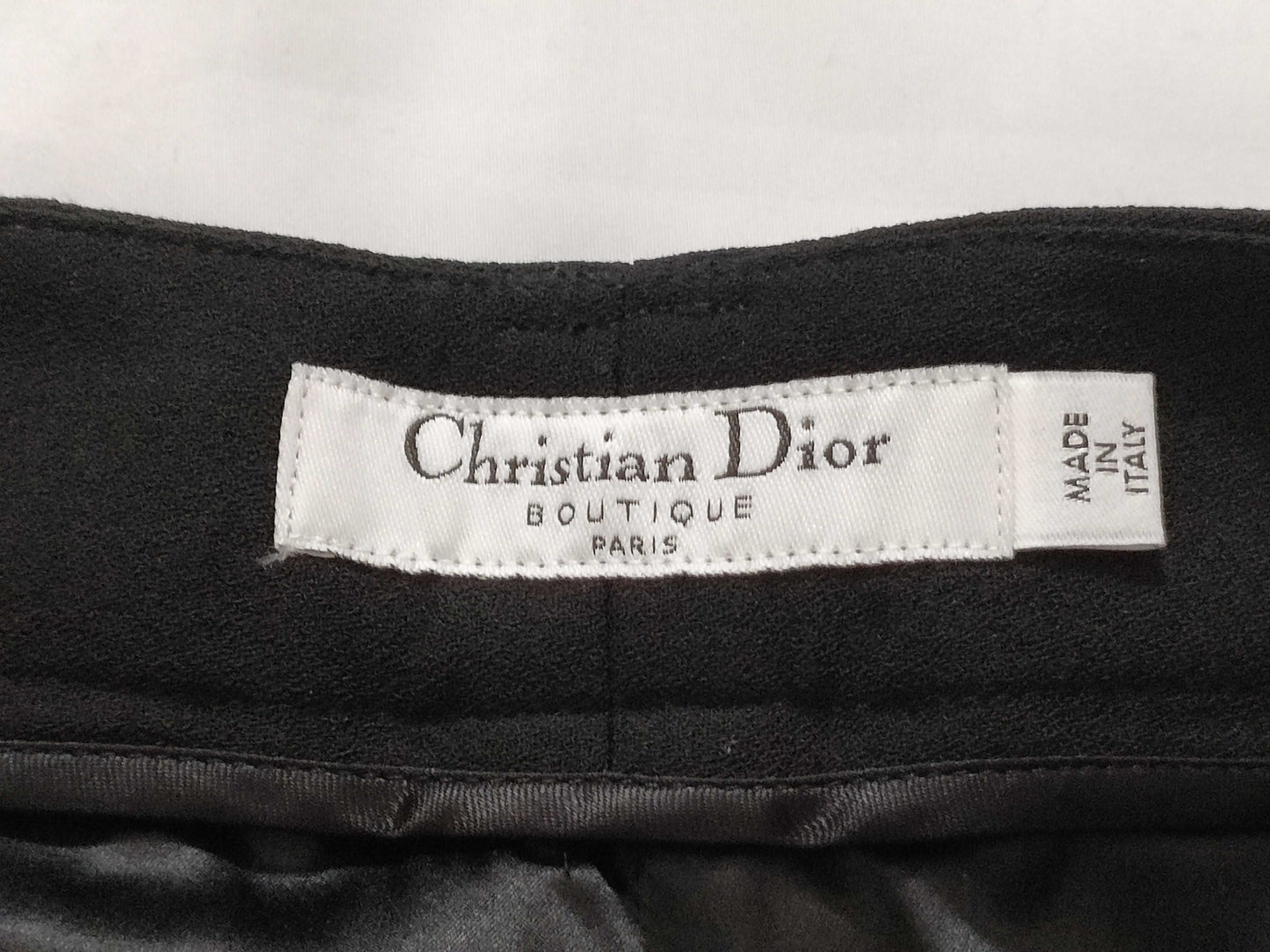 Dior Galliano Christian Dior Pants Black John Galliano Pants