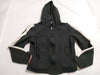 PRADA Black Hoodie Line Tops