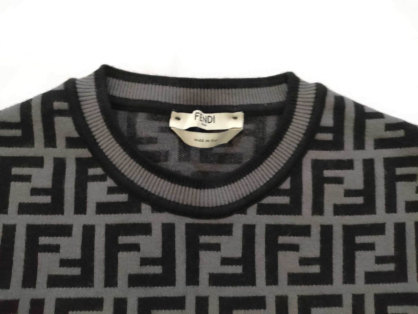FENDI FENDI Current Zucca Knit Top