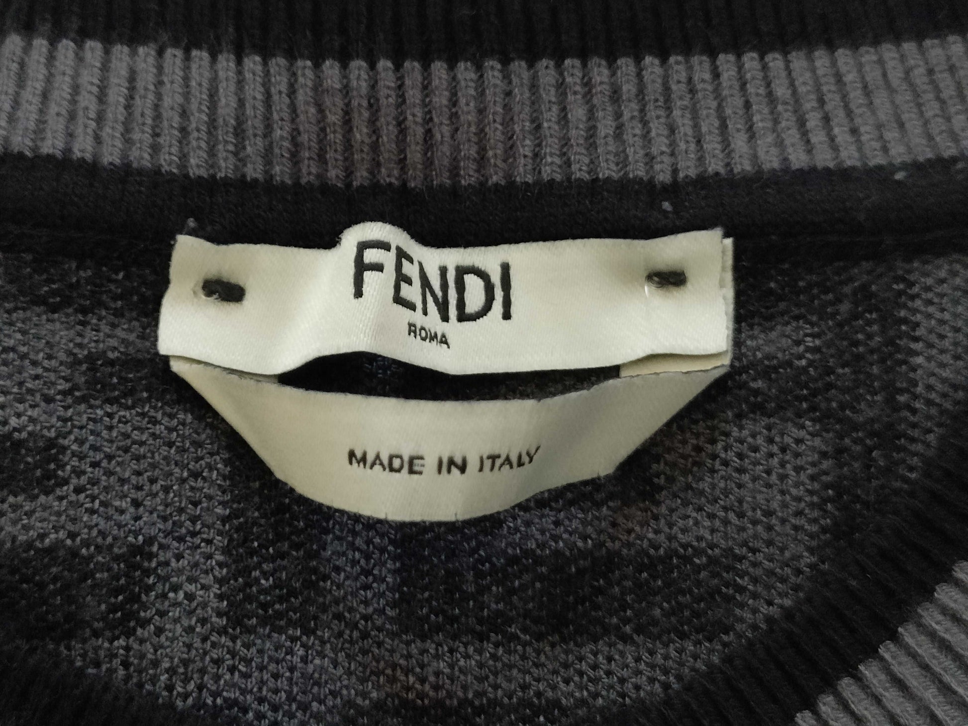 FENDI FENDI Current Zucca Knit Top