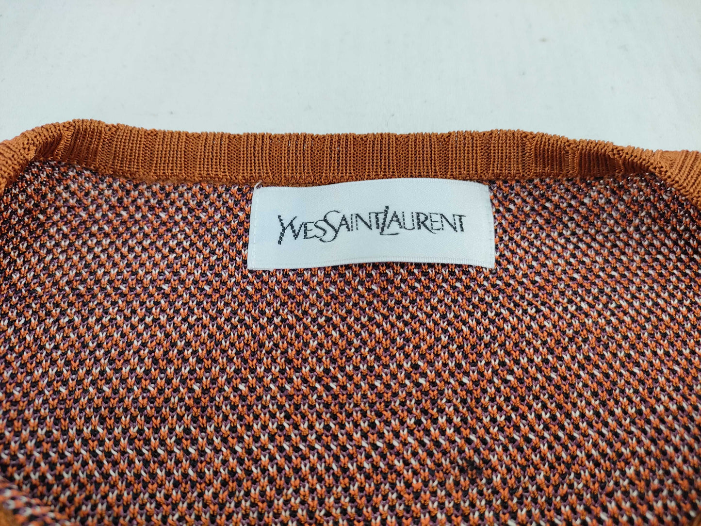 SAINT LAURENT Cardigan Knit Ensemble Set Tops