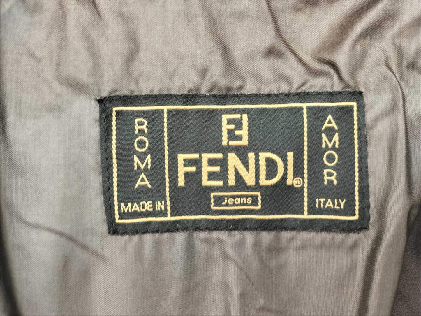 FENDI FENDI Down Jacket Pecan Brown Coat