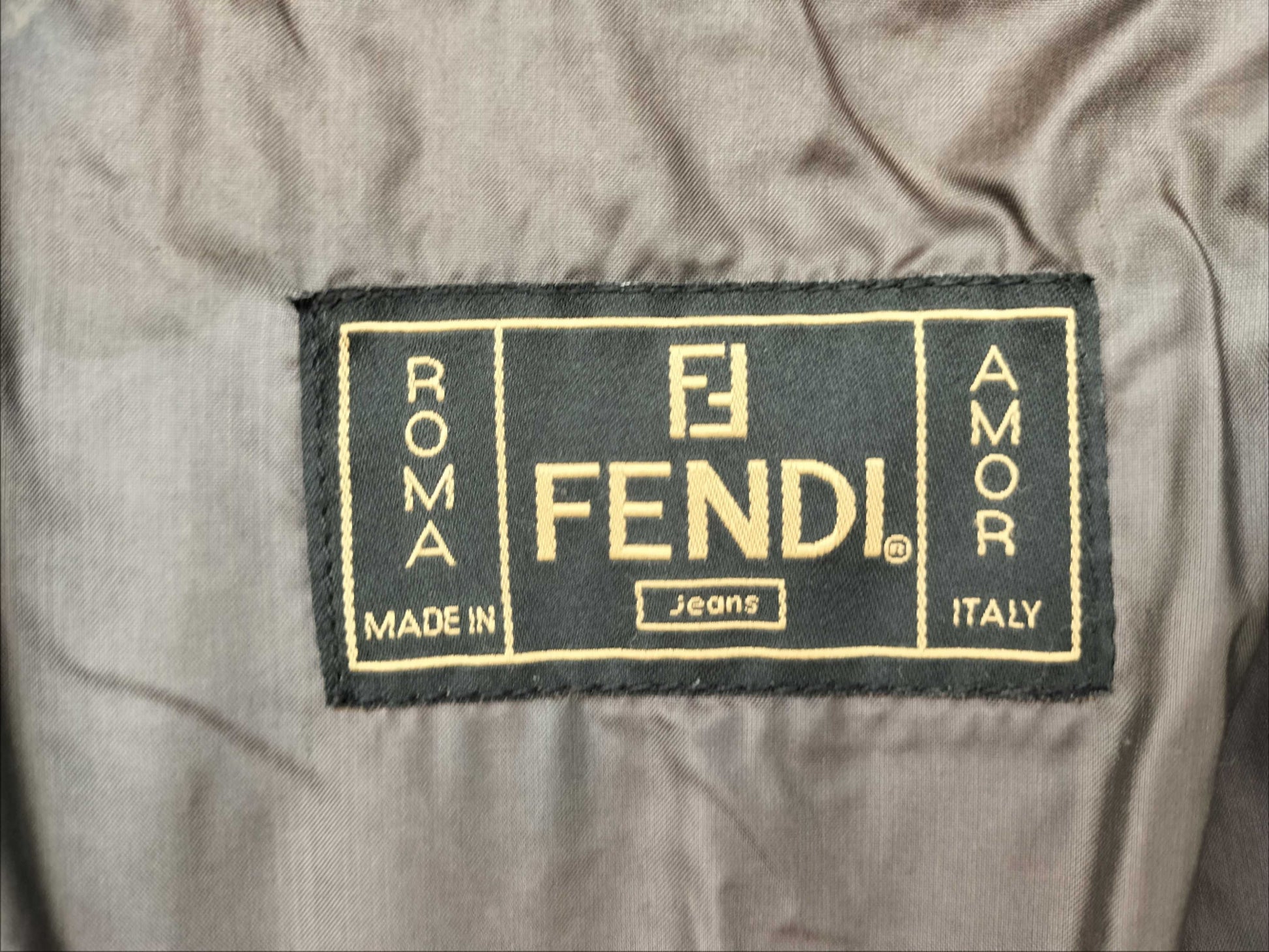 FENDI FENDI Down Jacket Pecan Brown Coat