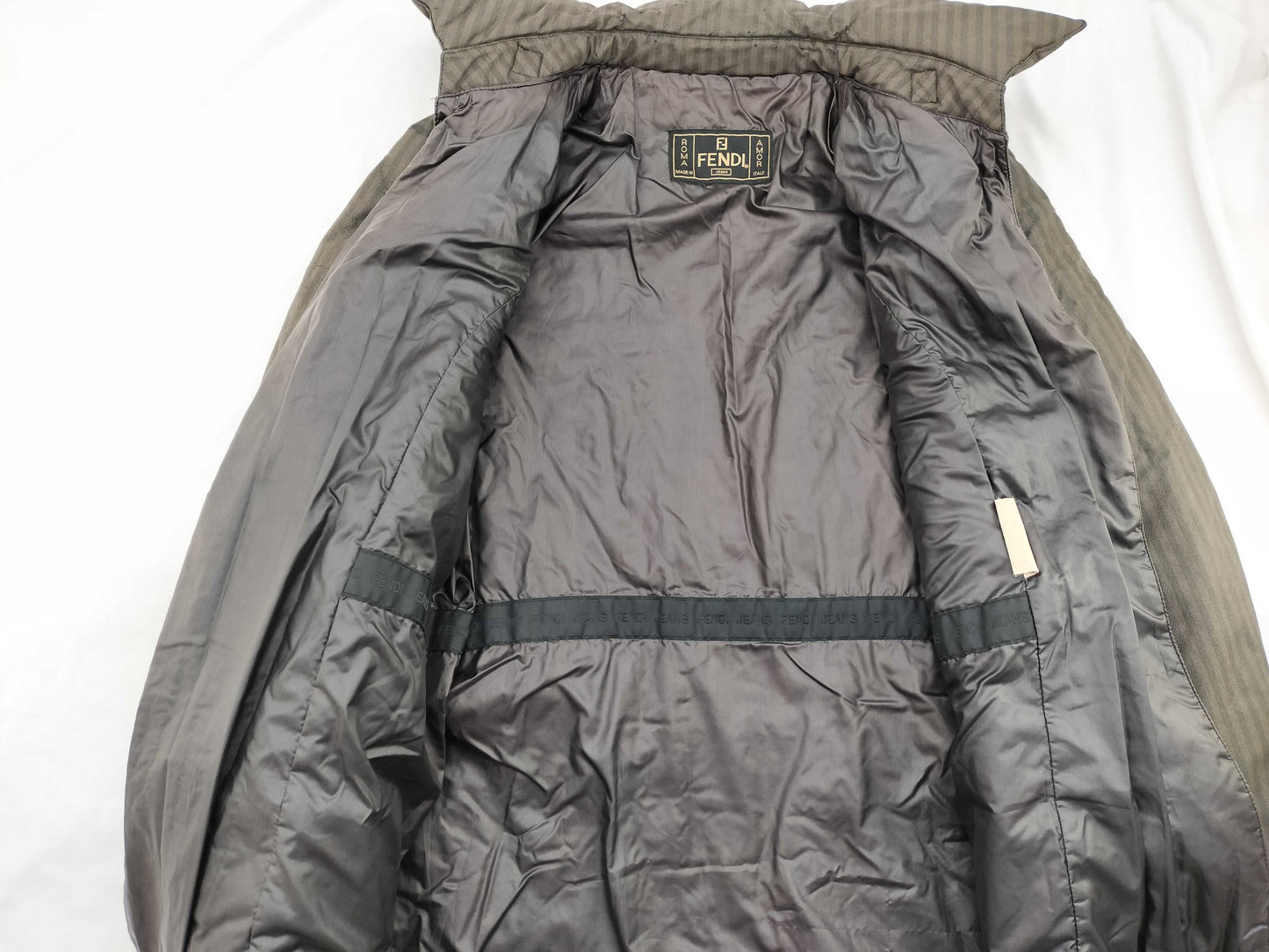 FENDI FENDI Down Jacket Pecan Brown Coat