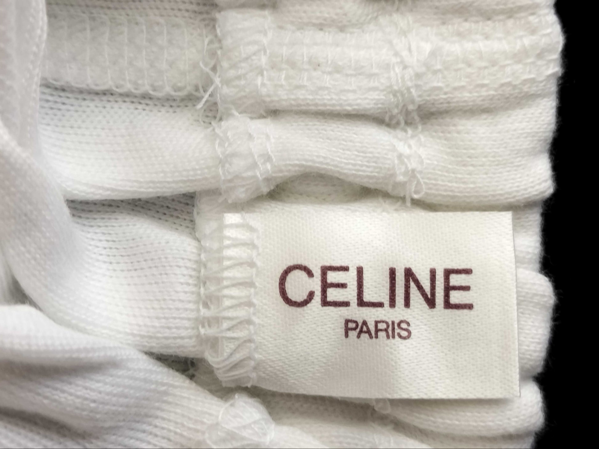 CELINE CELINE Salkey Carriage Embroidered Sweatpants with Tagged New Unused Pants