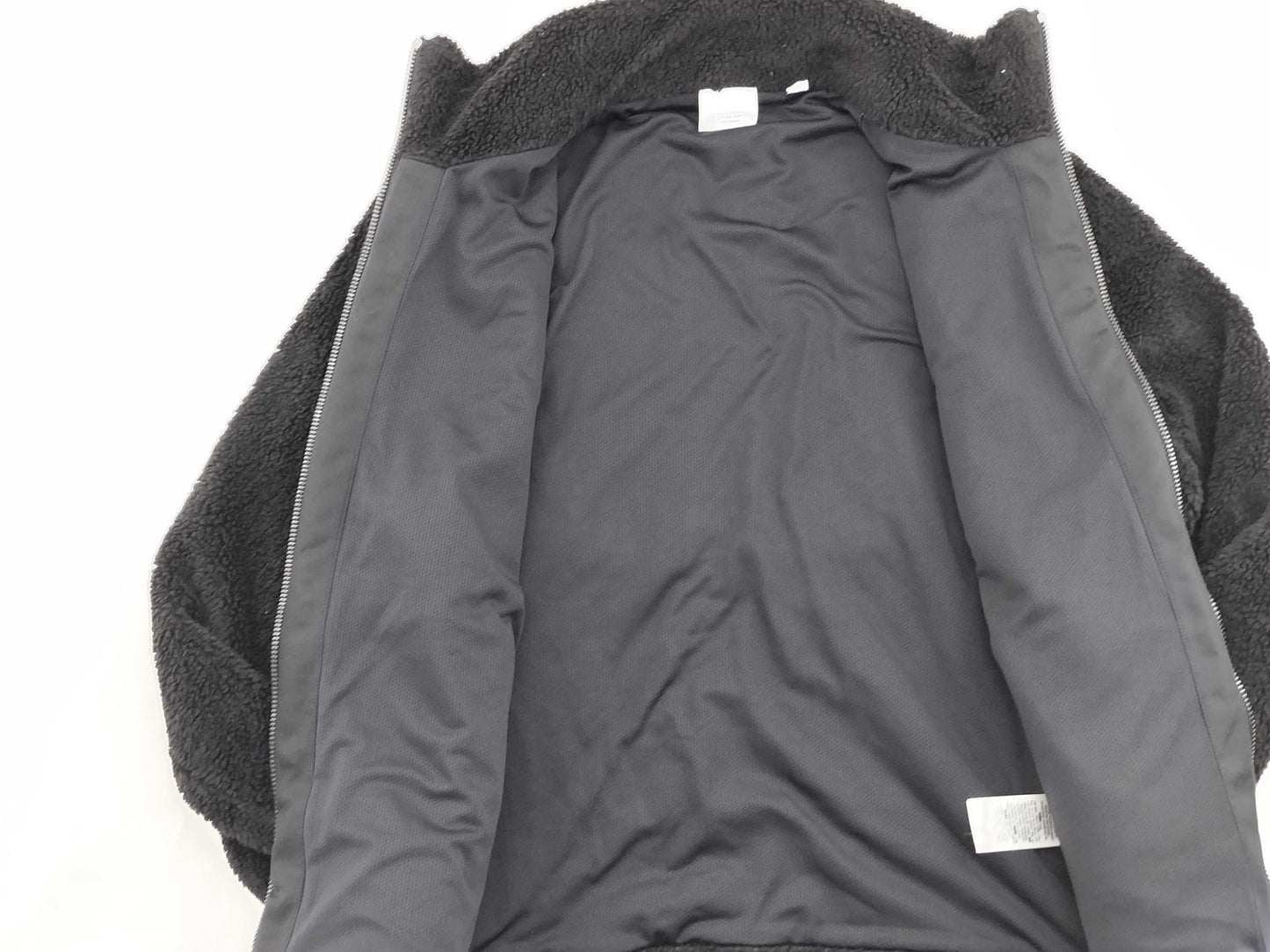 BURBERRY Men's Men's Burberry Current Tag Back Big Logo Embroidered Back Logo Boa Jacket Black Jacket
