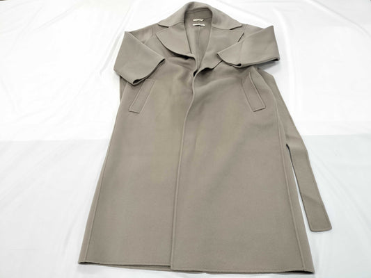 Max Mara Cutitoamano Cashmere Maxi Maniñuela Coat, Size 34