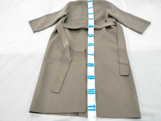 Max Mara Cutitoamano Cashmere Maxi Maniñuela Coat, Size 34