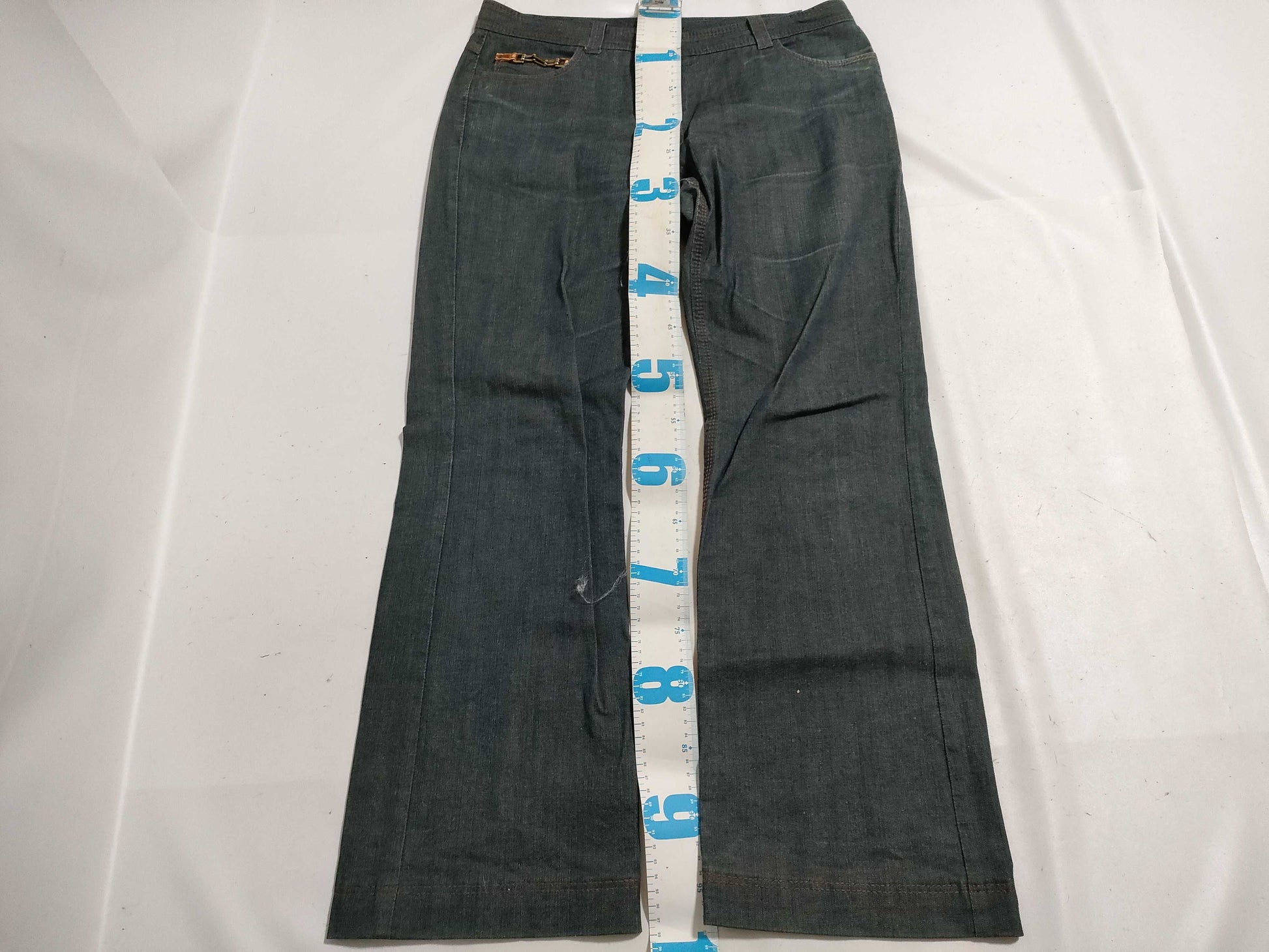 CELINE Denim Pants Logo Pants