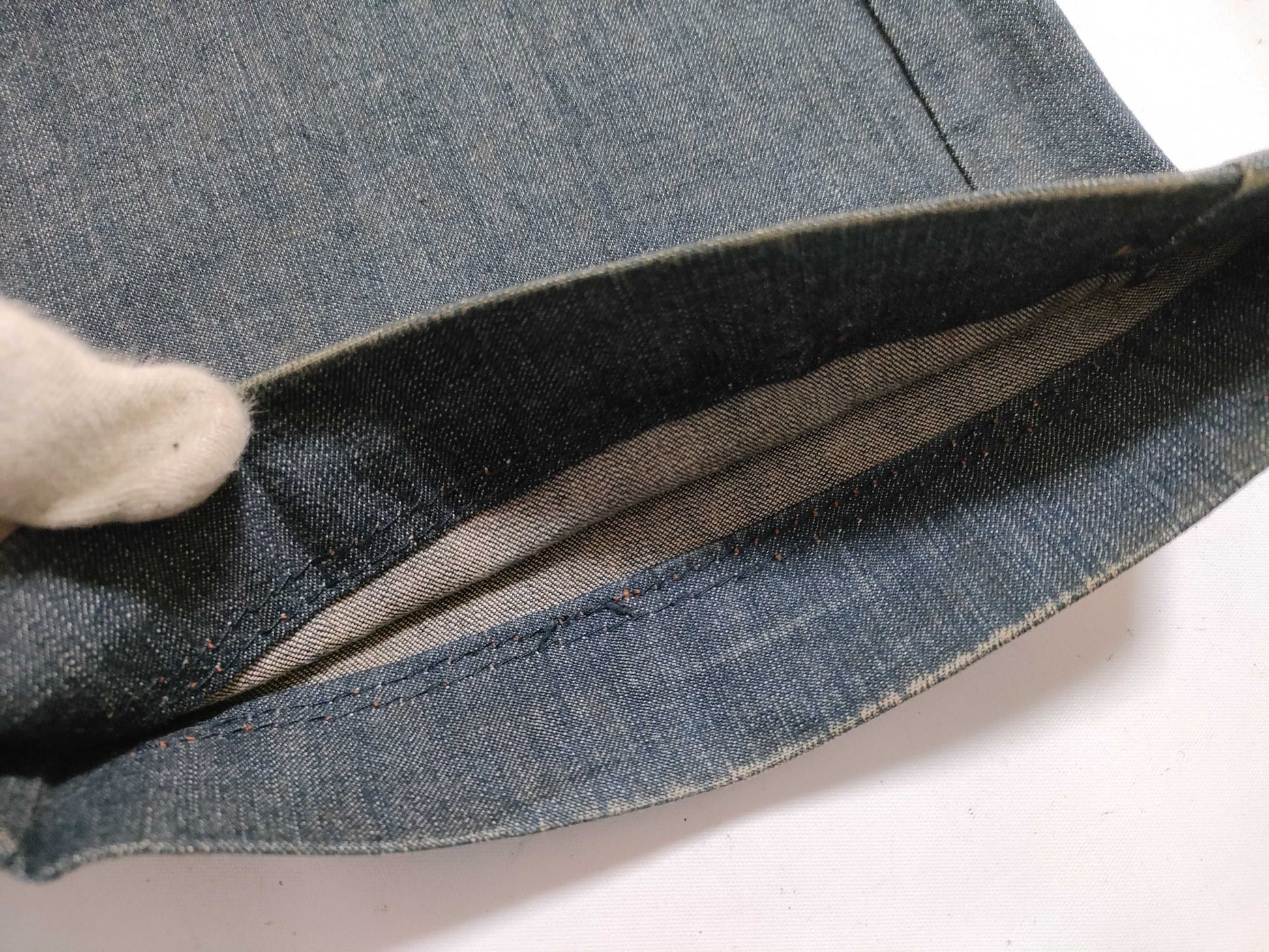 CELINE Denim Pants Logo Pants
