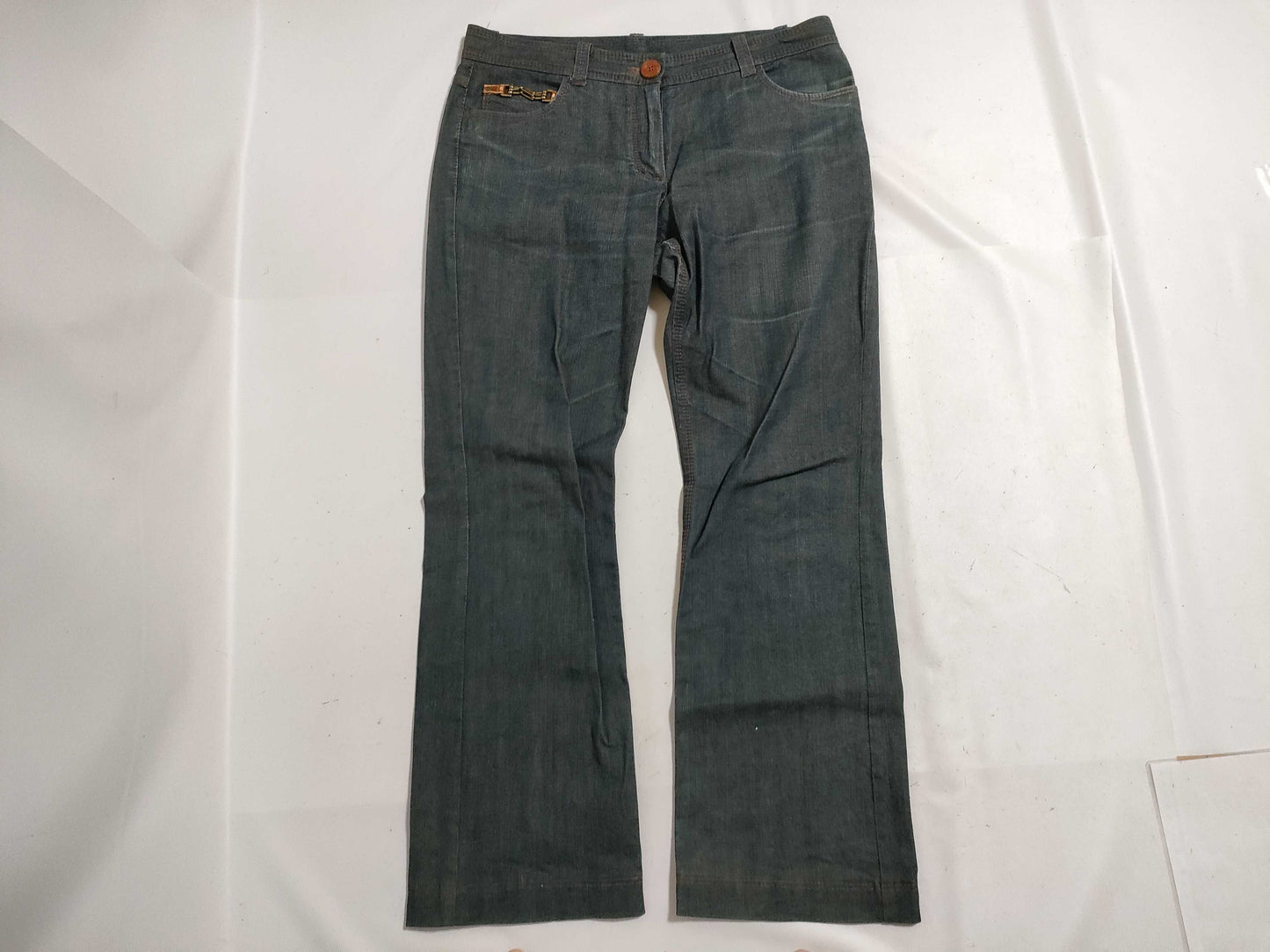 CELINE Denim Pants Logo Pants