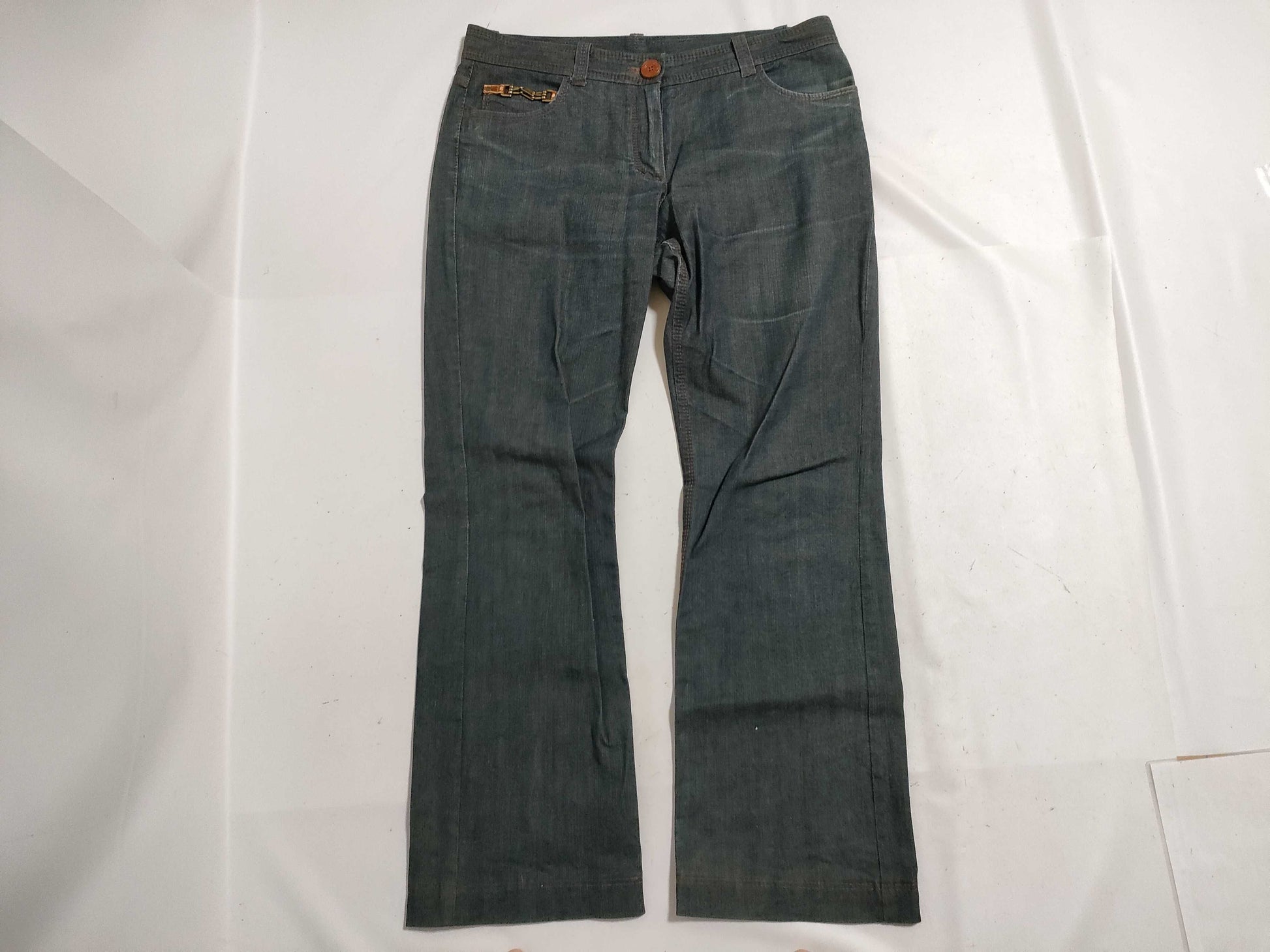CELINE Denim Pants Logo Pants
