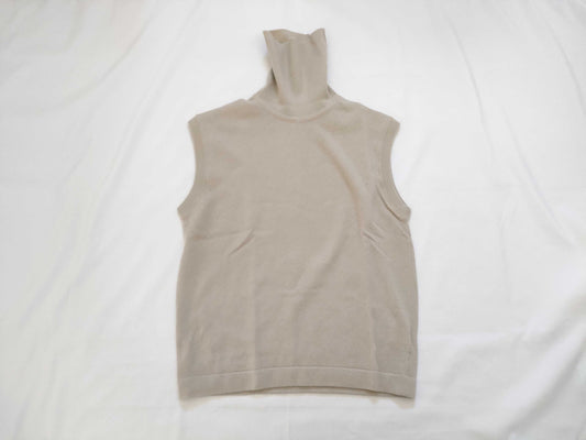 HERMES Margiela Period 100% Cashmere Hermes Cashmere Turtleneck Vest Top Martin Margiela Tops