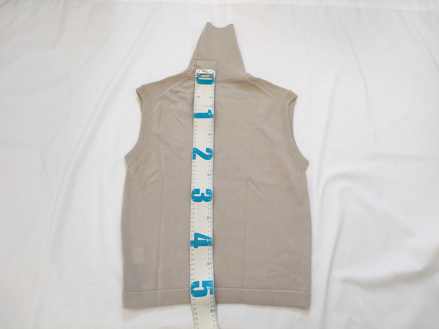 HERMES Margiela Period 100% Cashmere Hermes Cashmere Turtleneck Vest Top Martin Margiela Tops