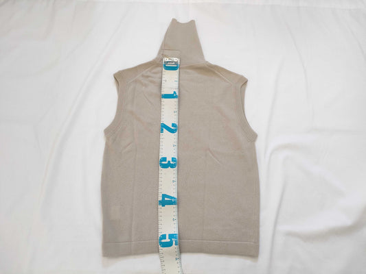 HERMES Margiela Period 100% Cashmere Hermes Cashmere Turtleneck Vest Top Martin Margiela Tops