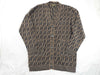 FENDI Zucca Print FENDI Zucca Knitted Cardigan