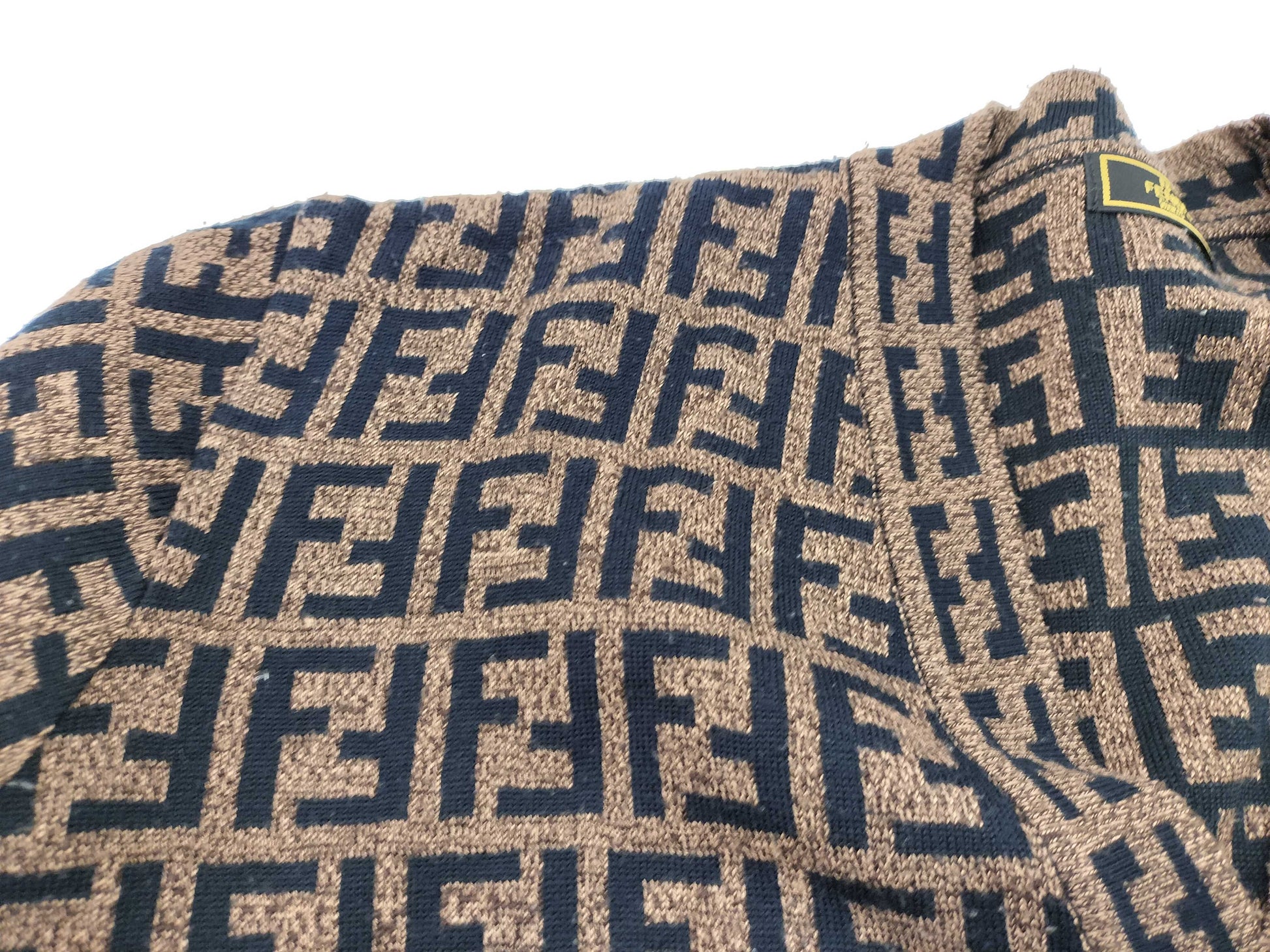 FENDI Zucca Print FENDI Zucca Knitted Cardigan
