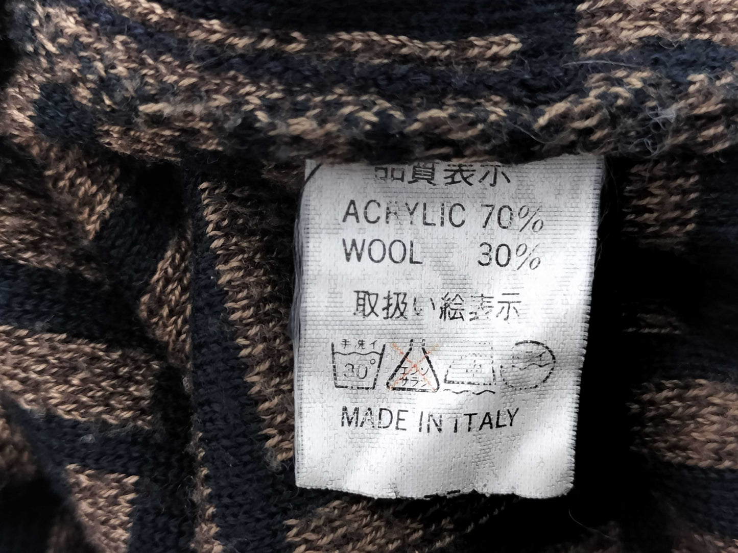 FENDI Zucca Print FENDI Zucca Knitted Cardigan