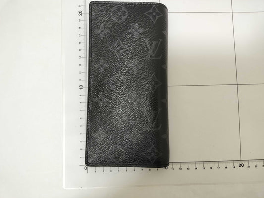 LOUIS VUITTON Vuitton Monogram Eclipse Portefeuille Braza M61697 Wallet