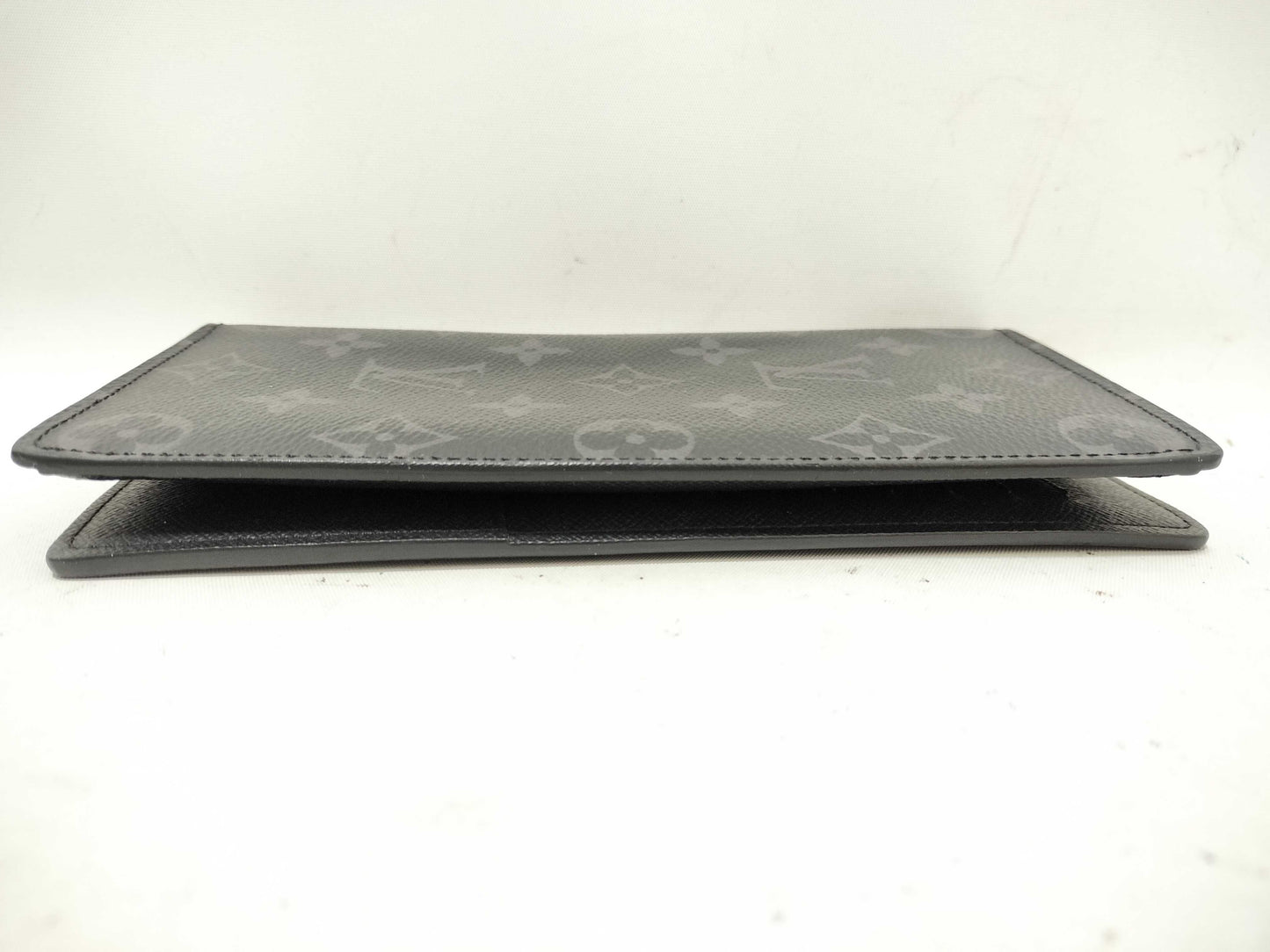 LOUIS VUITTON Vuitton Monogram Eclipse Portefeuille Braza M61697 Wallet