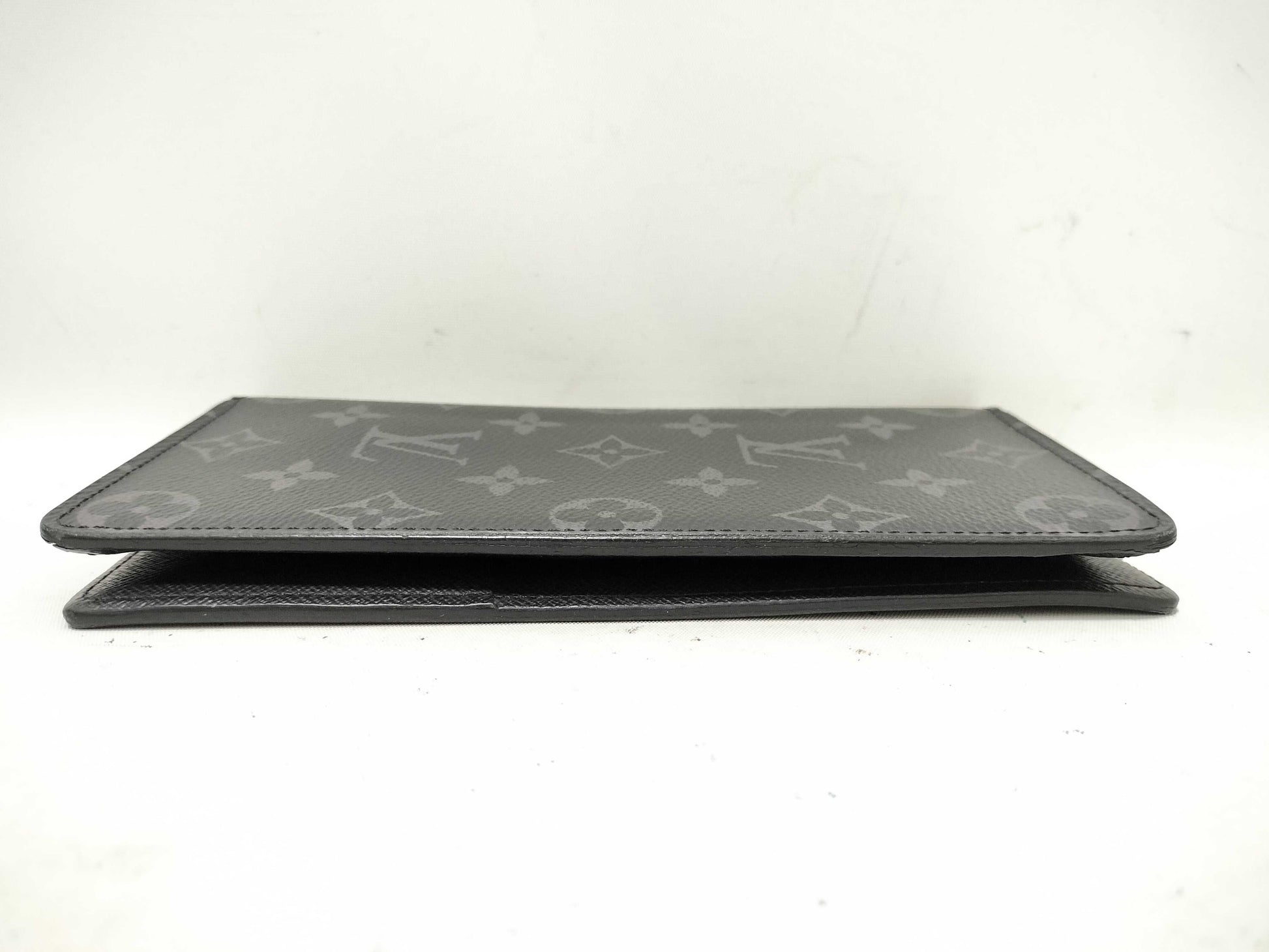LOUIS VUITTON Vuitton Monogram Eclipse Portefeuille Braza M61697 Wallet
