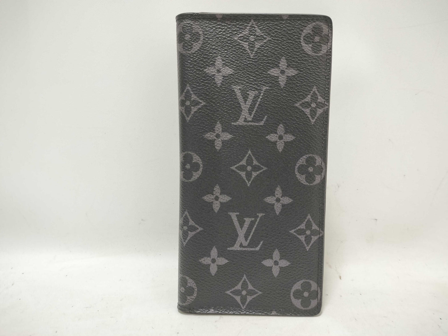 LOUIS VUITTON Vuitton Monogram Eclipse Portefeuille Braza M61697 Wallet