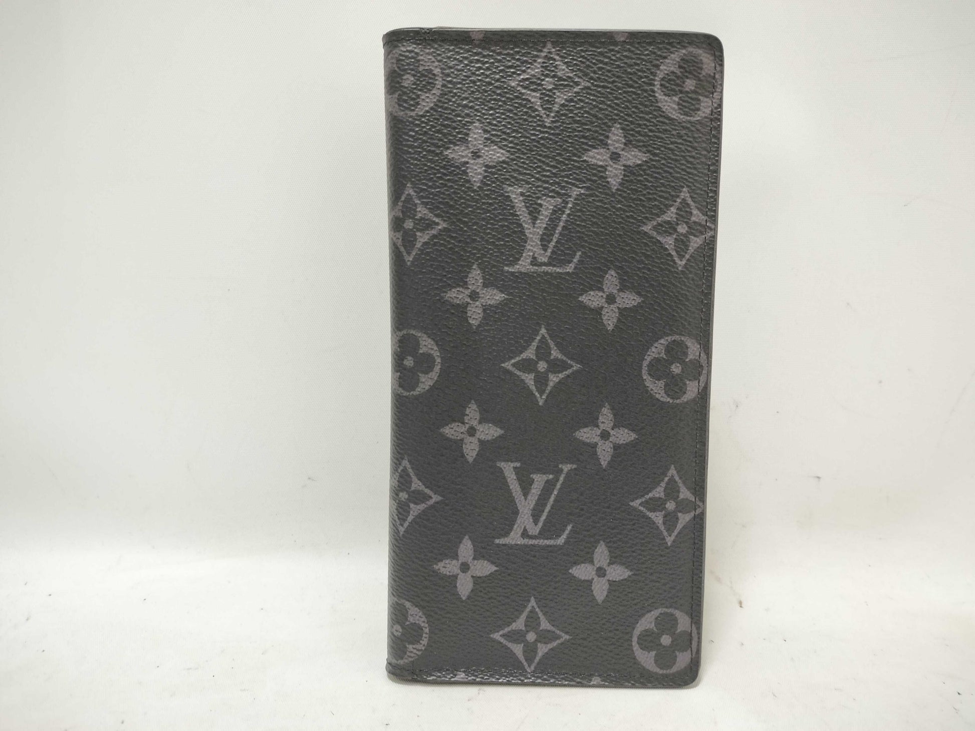 LOUIS VUITTON Vuitton Monogram Eclipse Portefeuille Braza M61697 Wallet