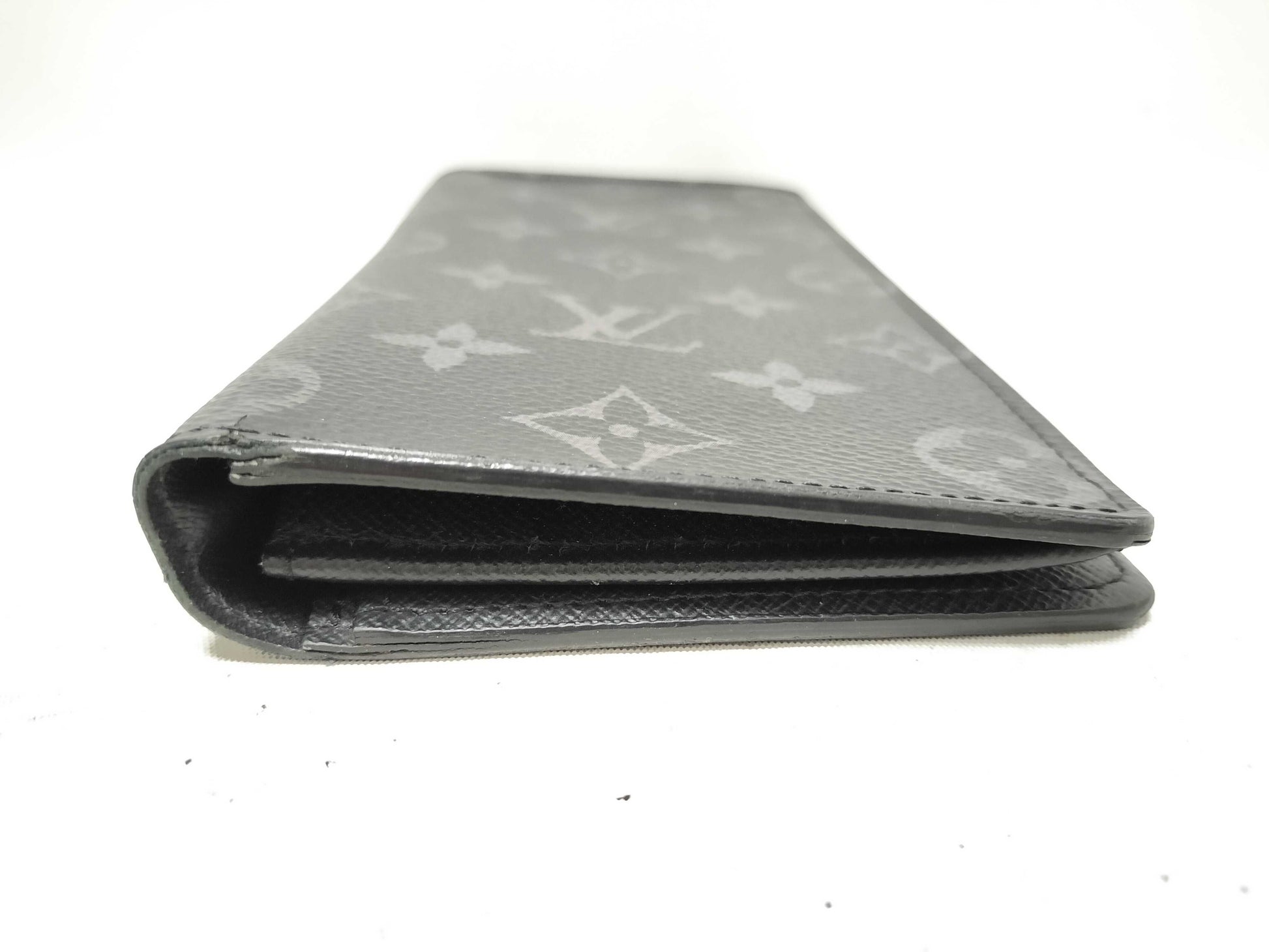 LOUIS VUITTON Vuitton Monogram Eclipse Portefeuille Braza M61697 Wallet
