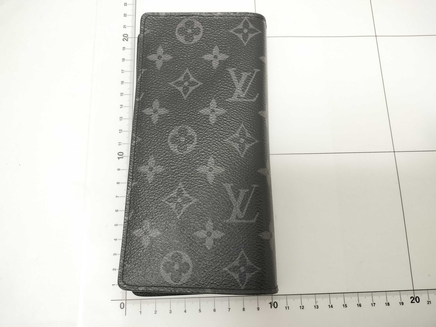 LOUIS VUITTON Vuitton Monogram Eclipse Portefeuille Braza M61697 Wallet