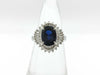 S2.72ct D0.84ct Pt900 9.9g Ring