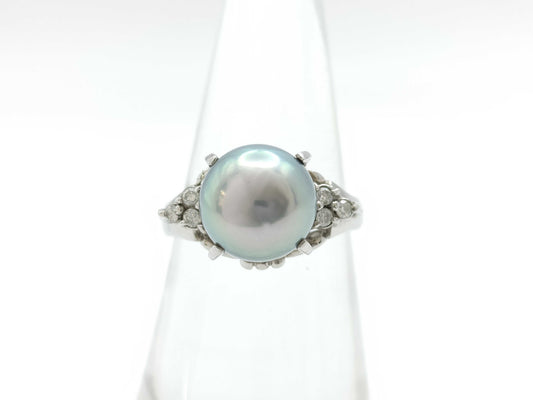 Pearl Diameter Approx. 9.7mm D012ct PM900 6.4G Ring