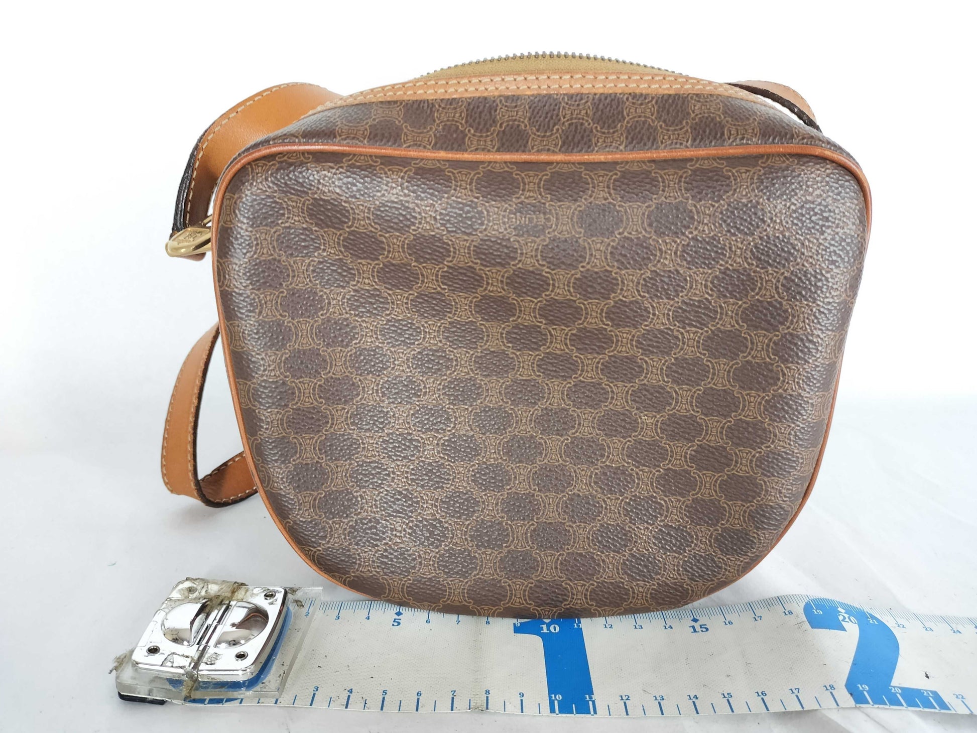 CELINE Celine Shoulder Brown Shoulder Bag