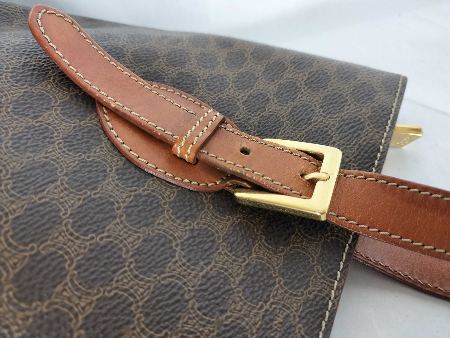 CELINE Celine Tote Brown Tote Bag