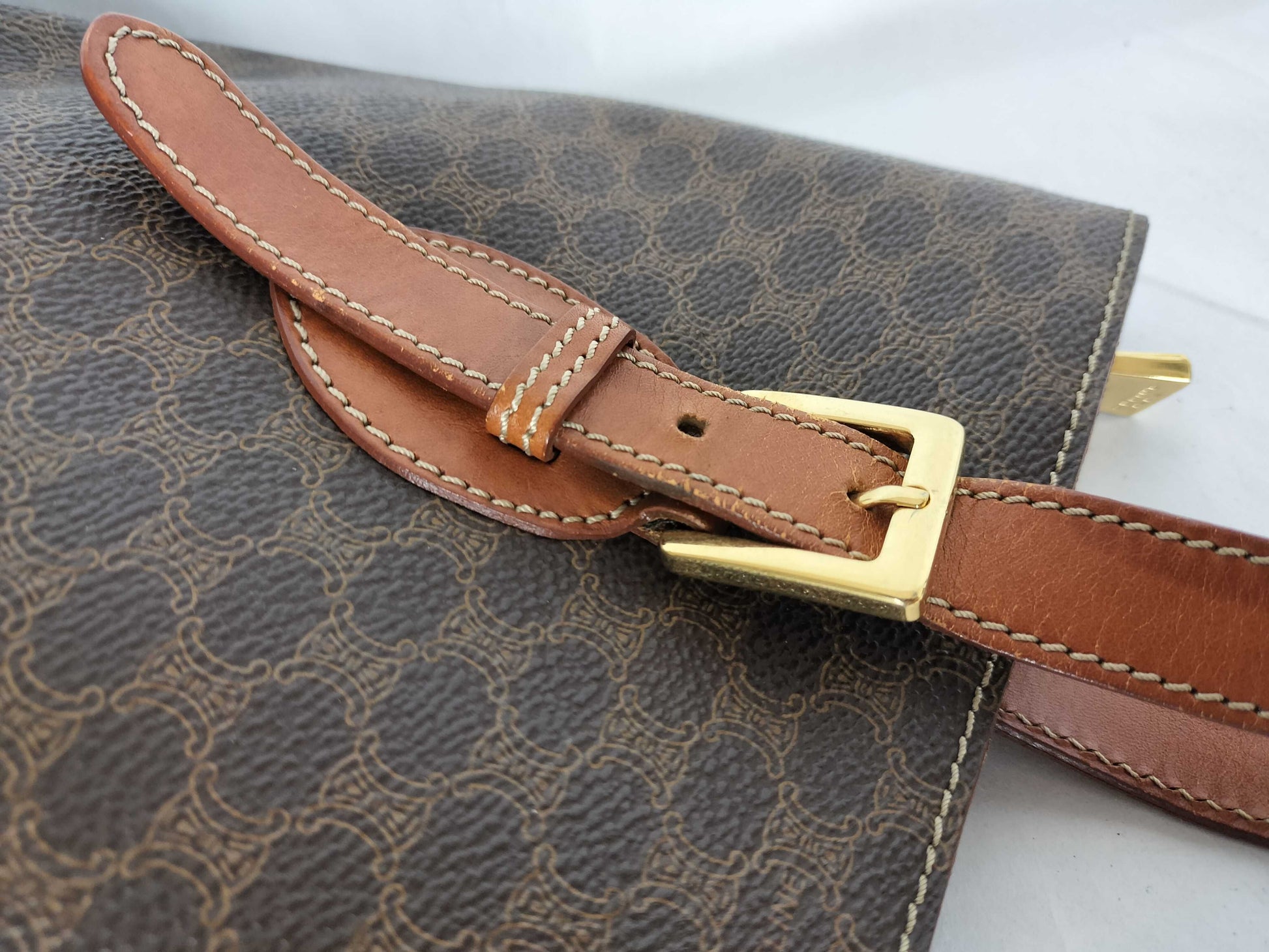 CELINE Celine Tote Brown Tote Bag