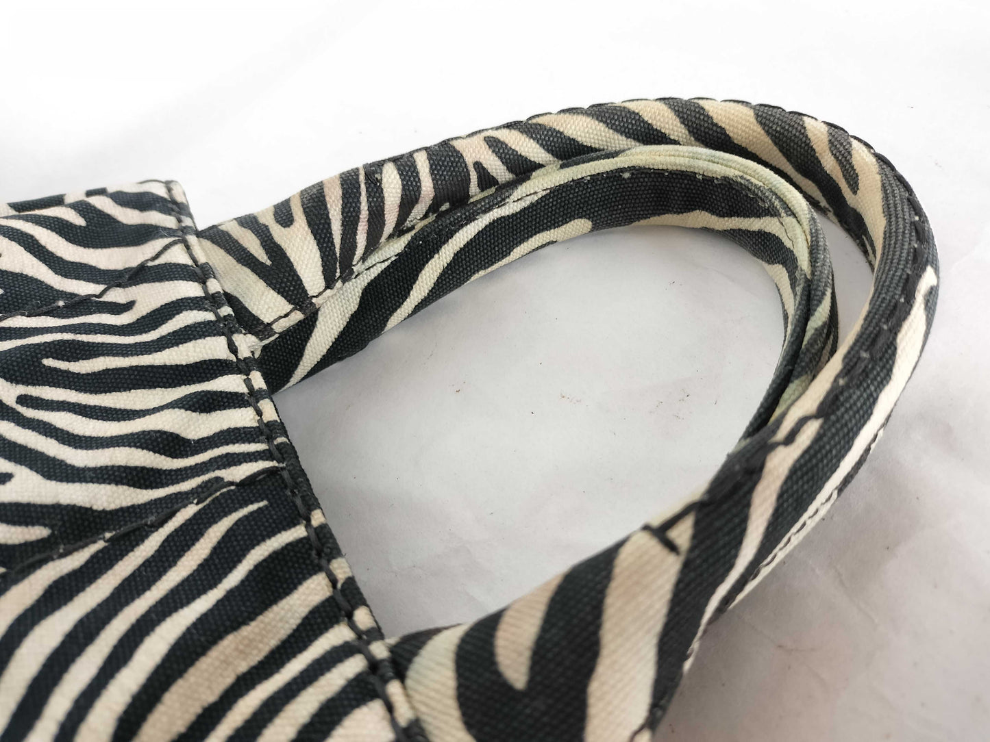 PRADA Zebra Hand Handbag