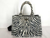 PRADA Zebra Hand Handbag