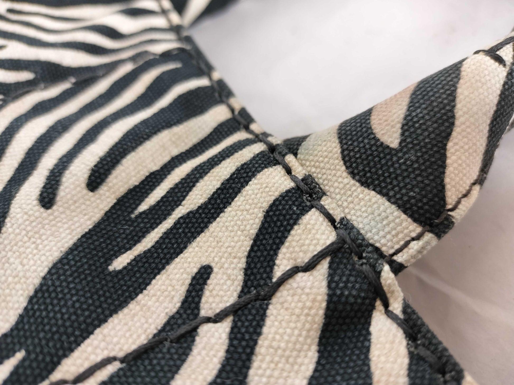 PRADA Zebra Hand Handbag