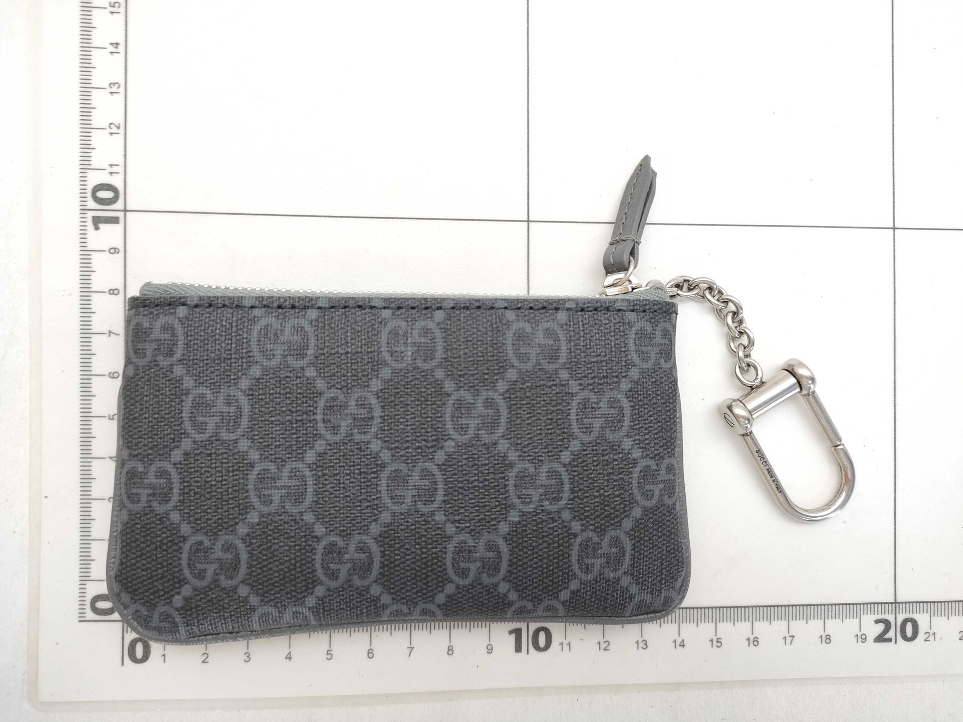 GUCCI Gucci Key Pouch 820666 Black Coin Case