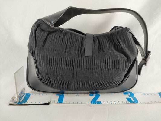 GUCCI Jackie GUCCI Gucci Jackie Satin Bag Black Shoulder Bag