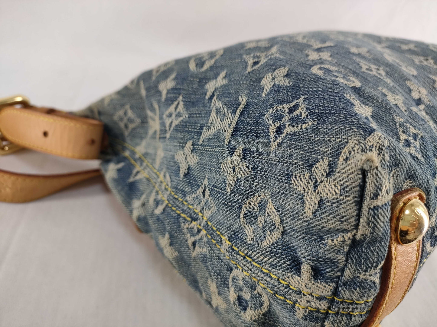 LOUIS VUITTON Monogram LOUIS VUITTON Monogram M95049 Denim Buggy PM Shoulder Bag Shoulder Bag