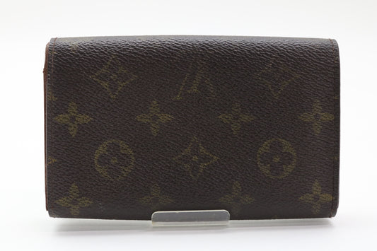 LOUIS VUITTON Monogram L-Zip Compact Wallet Wallet