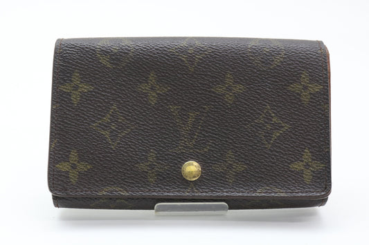 LOUIS VUITTON Monogram L-Zip Compact Wallet Wallet