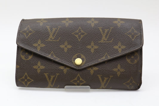 LOUIS VUITTON Monogram Portefeuille Sara Wallet