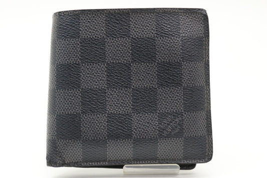 LOUIS VUITTON Damier Graffit Portefeuil Marco Wallet