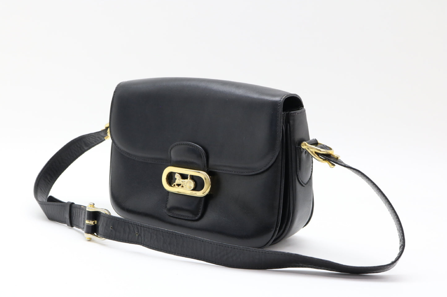 CELINE Carriage Fittings Shoulder Bag
