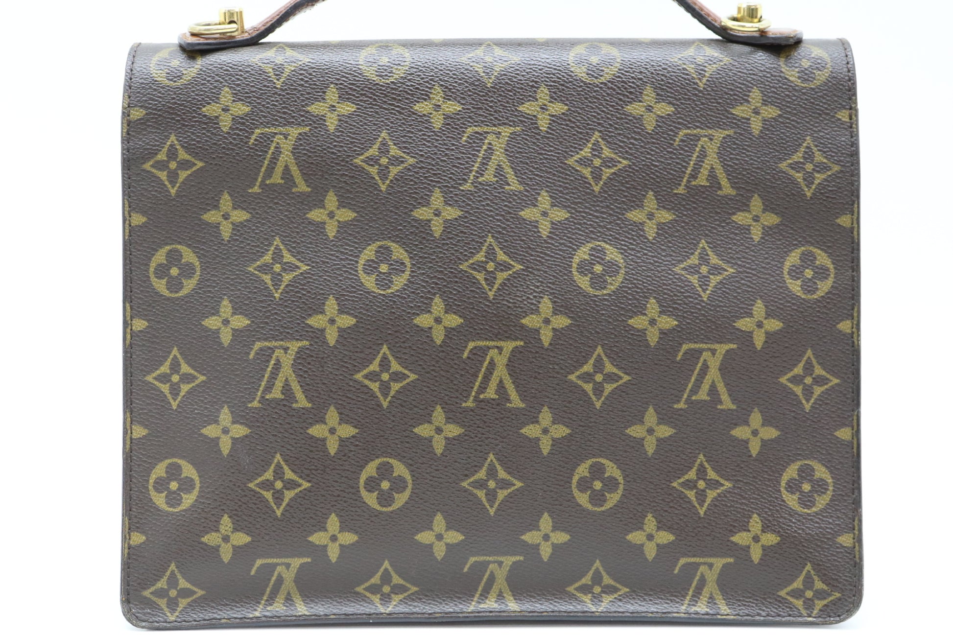 LOUIS VUITTON Monogram Monceau 2WAY Handbag