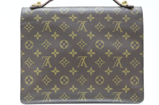 LOUIS VUITTON Monogram Monceau 2WAY Handbag