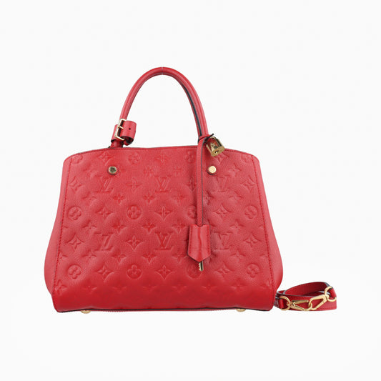 LOUIS VUITTON Montaigne MM Three-Piece Monogram Unplanted M41194AH4144 Shoulder Bag